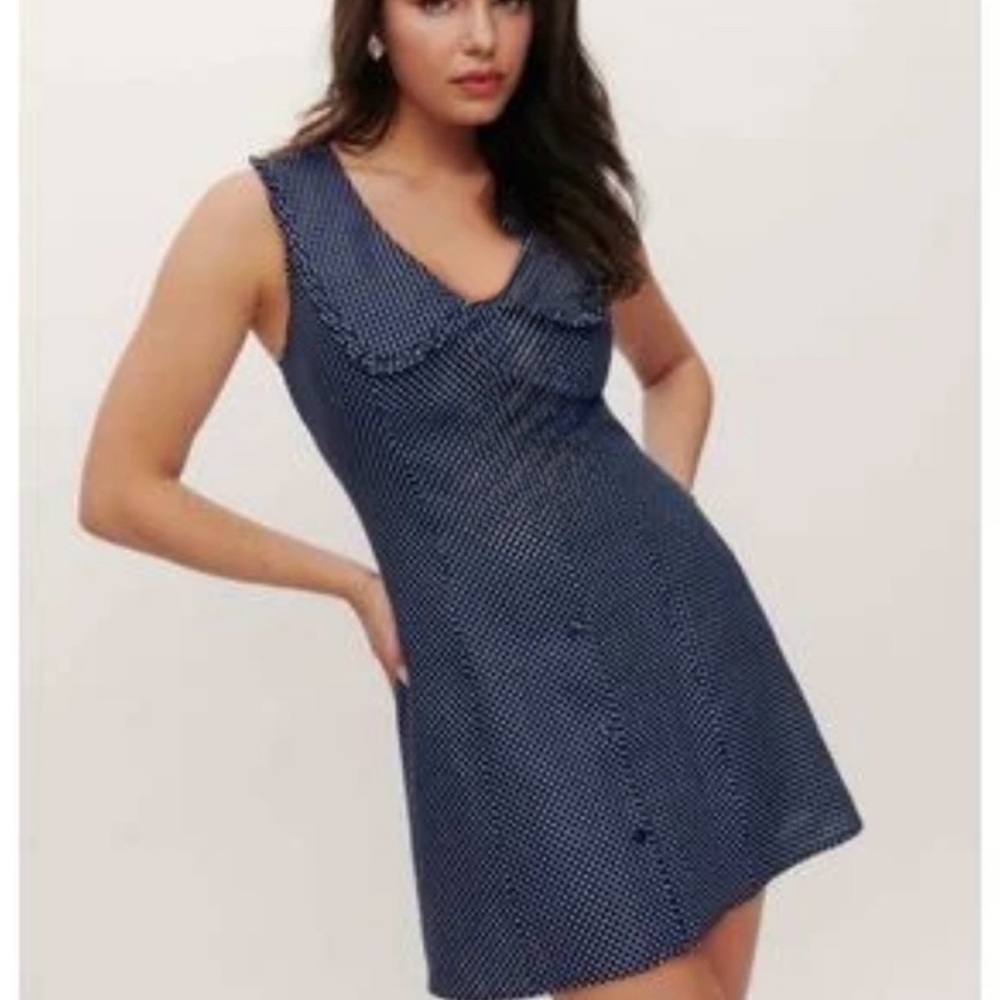 Caroline Constas polka dot print mini dress